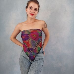 Vintage Multicolor Scarf